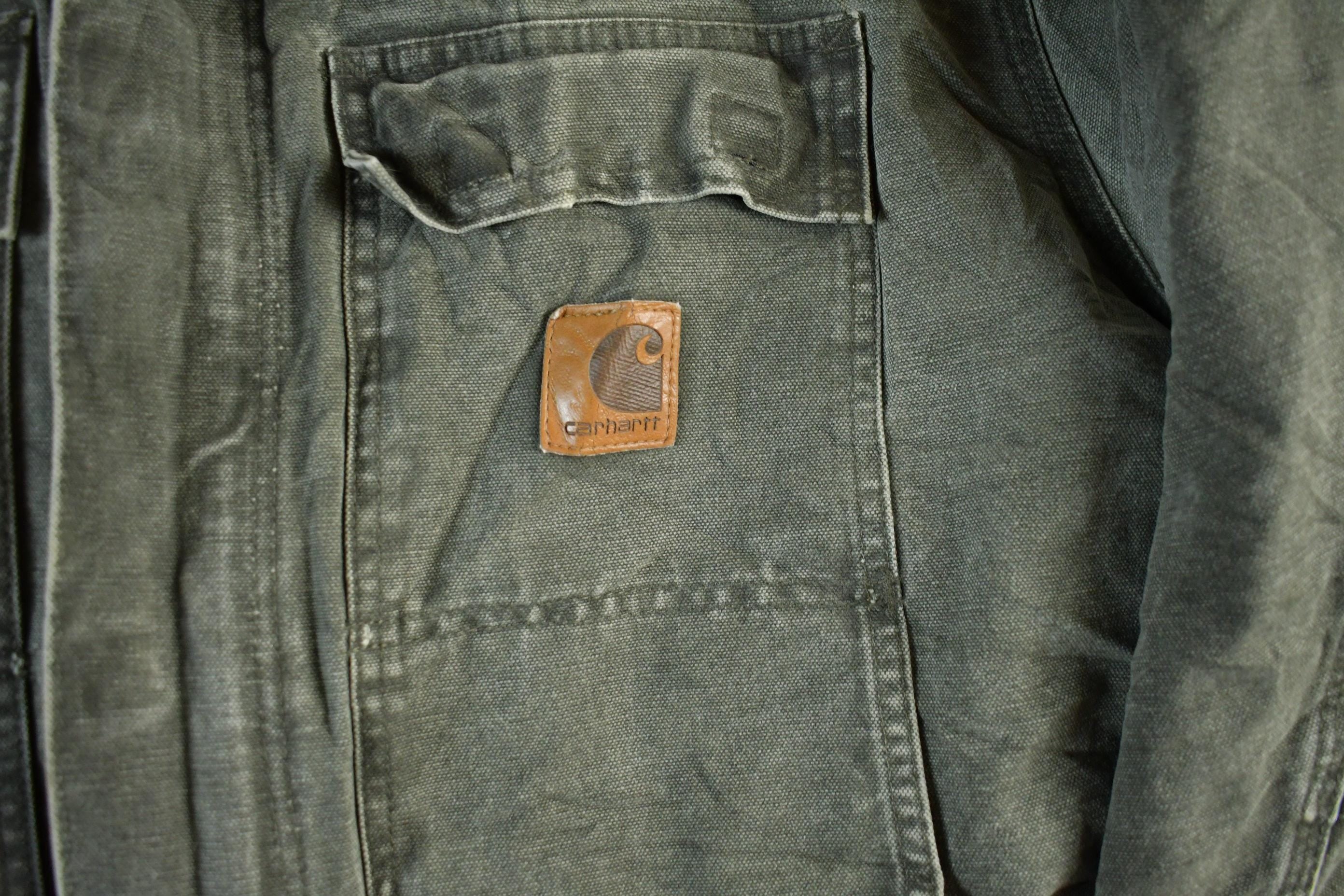 Vintage 1990s Carhartt Sherpa Lined Jacket Mens 2XL