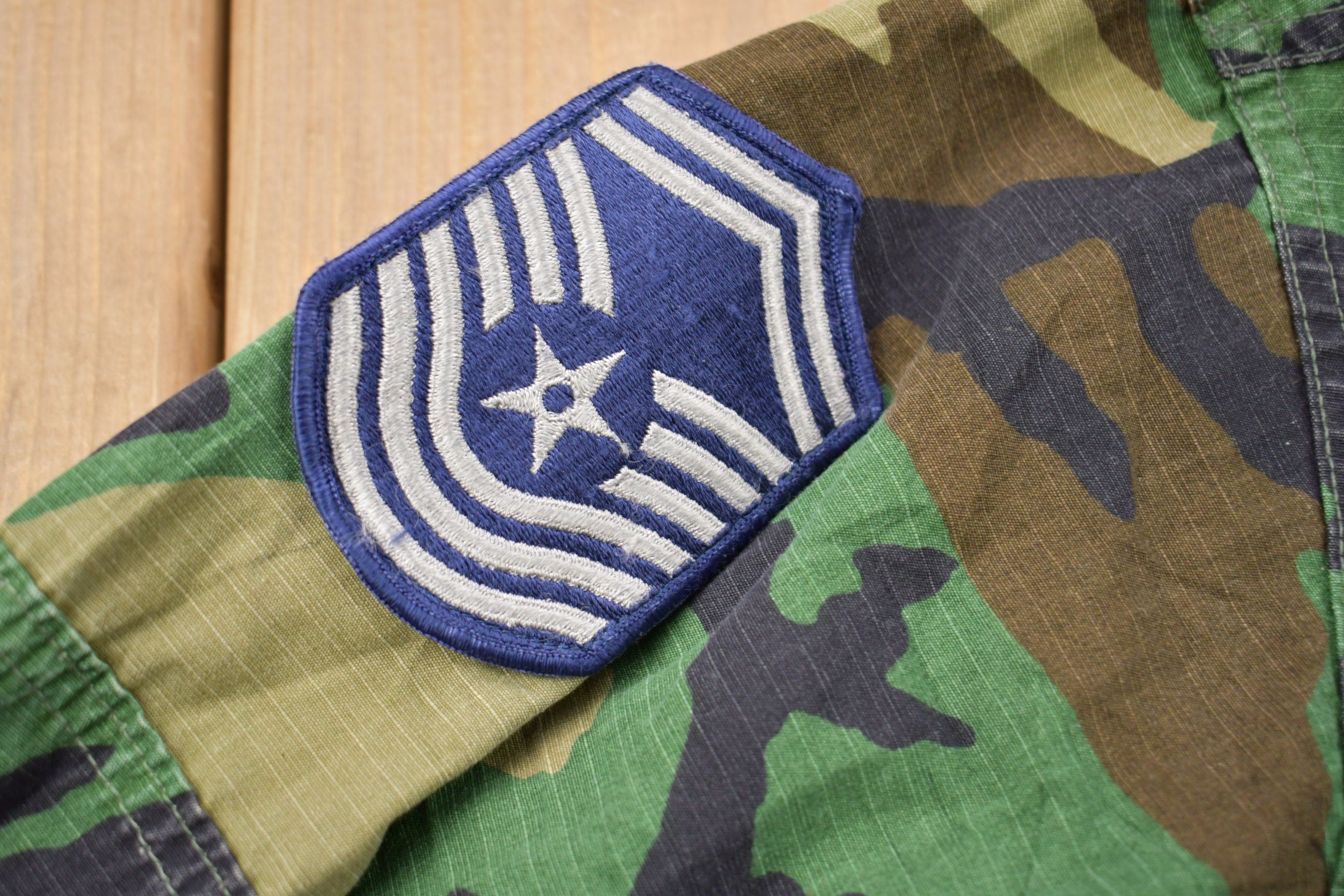 Vintage Military Button Up Shirt