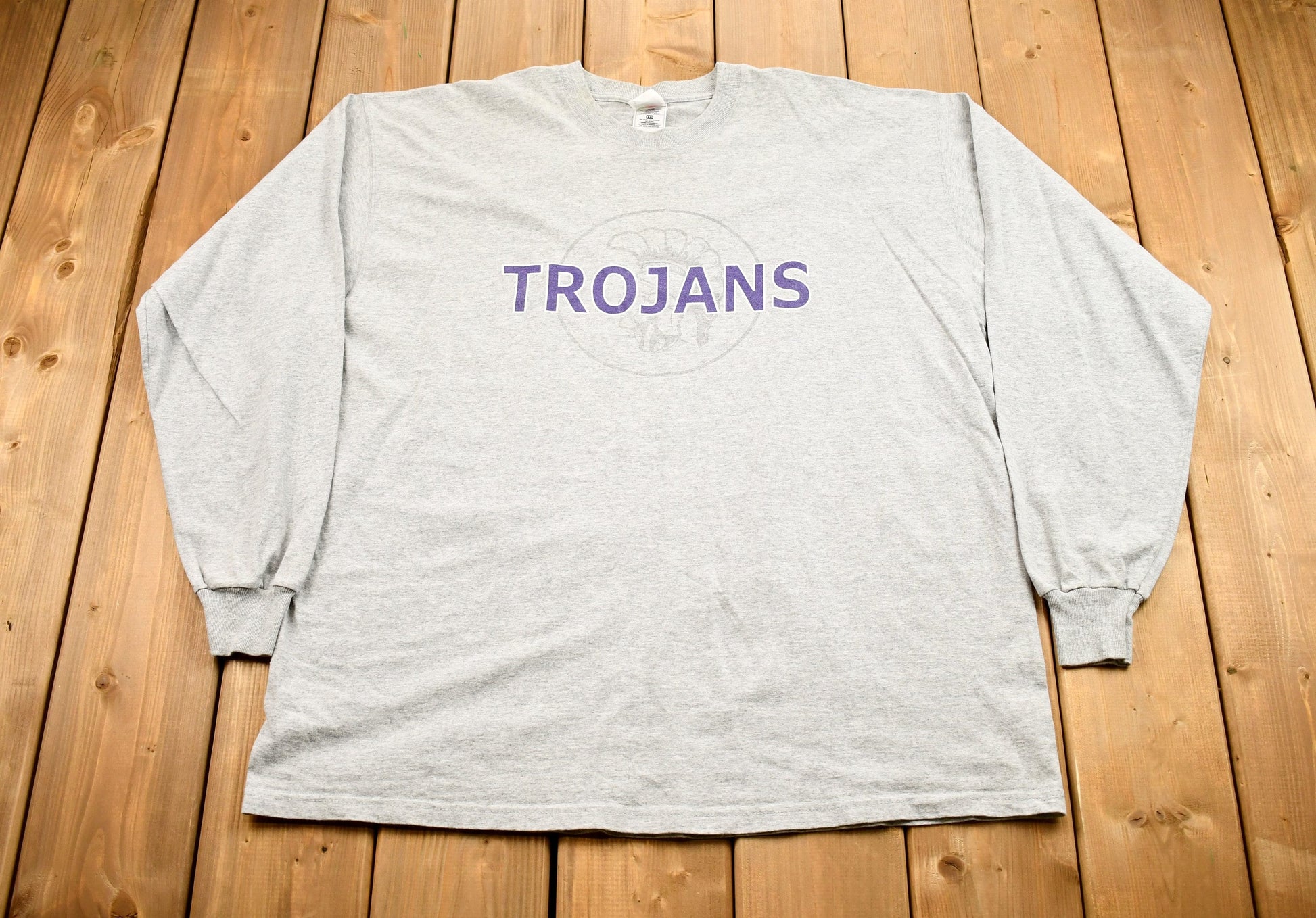 Vintage 1990s University Of Southern California Trojans Long Sleeve T-Shirt