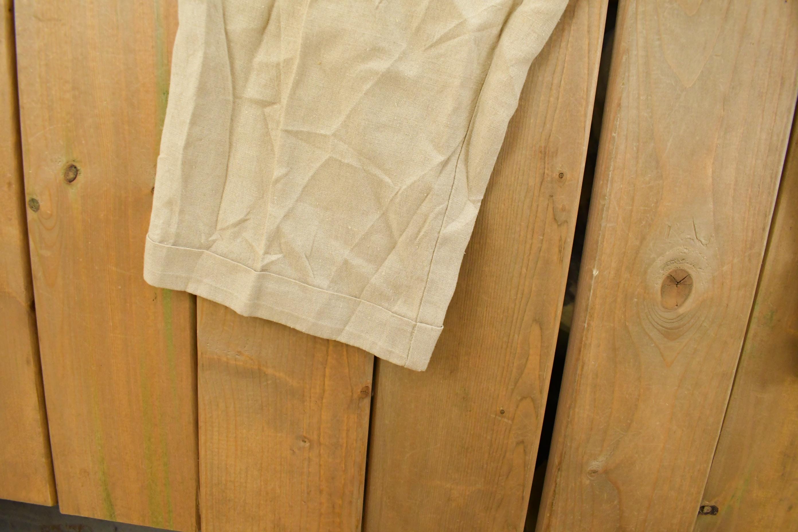 Vintage 1990s Banana Republic Linen Pleated Trousers Men's 36 x 30
