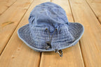 Vintage 1990s Fishermans Wide Brim Hat