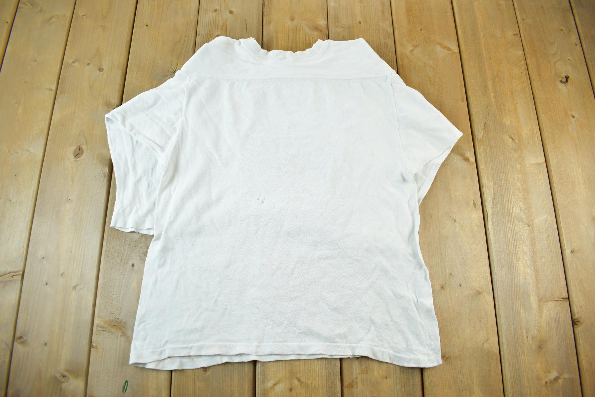 Vintage 1970s 1980s West Chester State University Collegiate T-Shirt Men's Medium  80s Champion Thrashed Distressed NCAA Tee  Americana