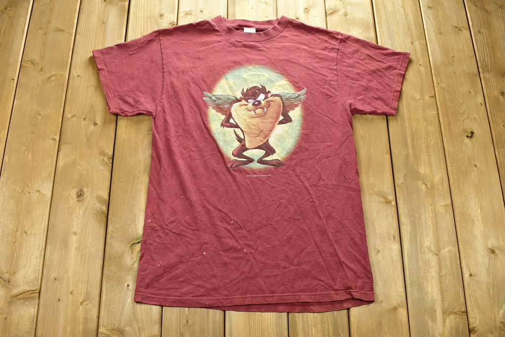 Vintage 1997 Tasmanian Devil Looney Tunes Taz Cartoon T-Shirt