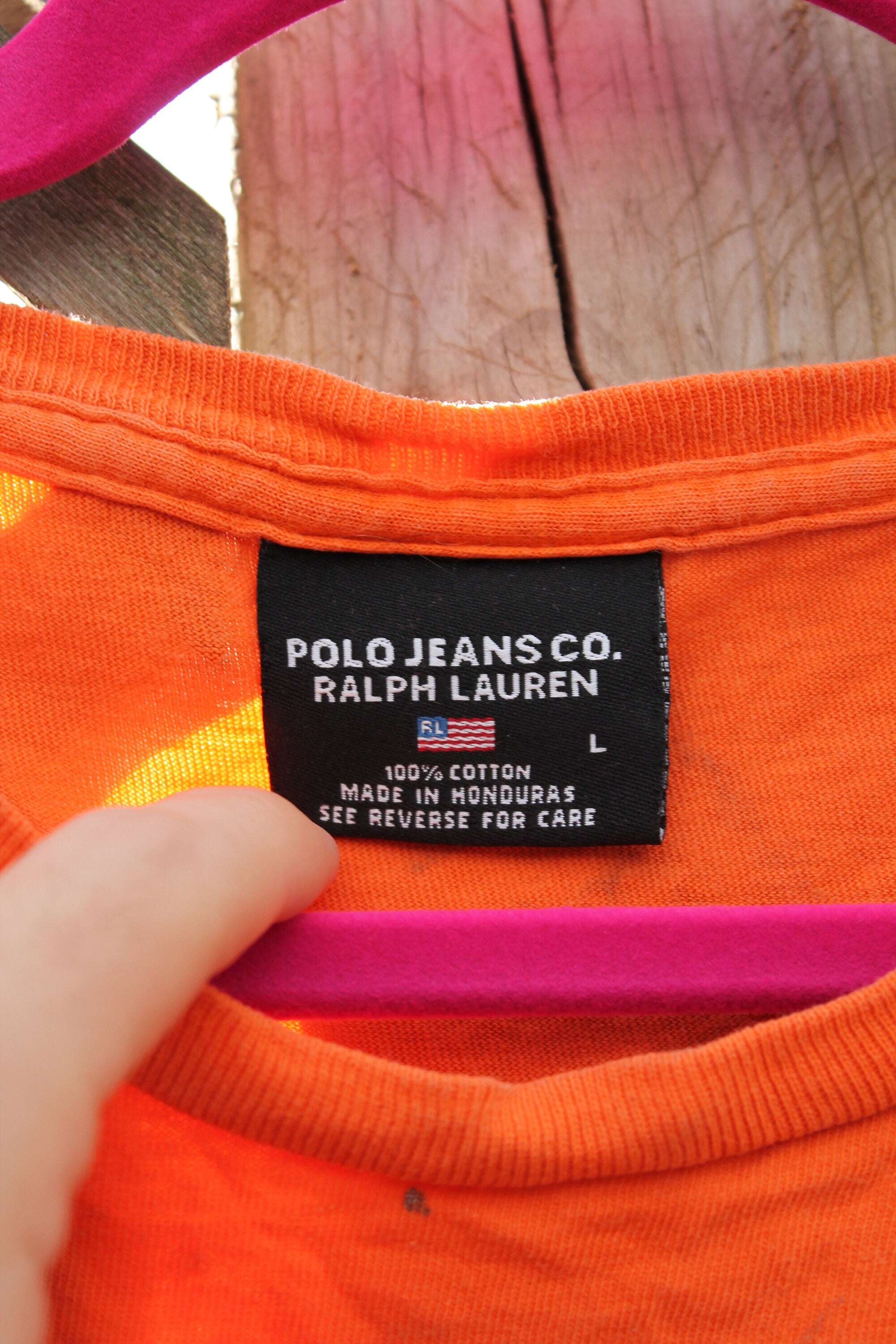 Vintage 1990s Polo Ralph Lauren Graphic T Shirt