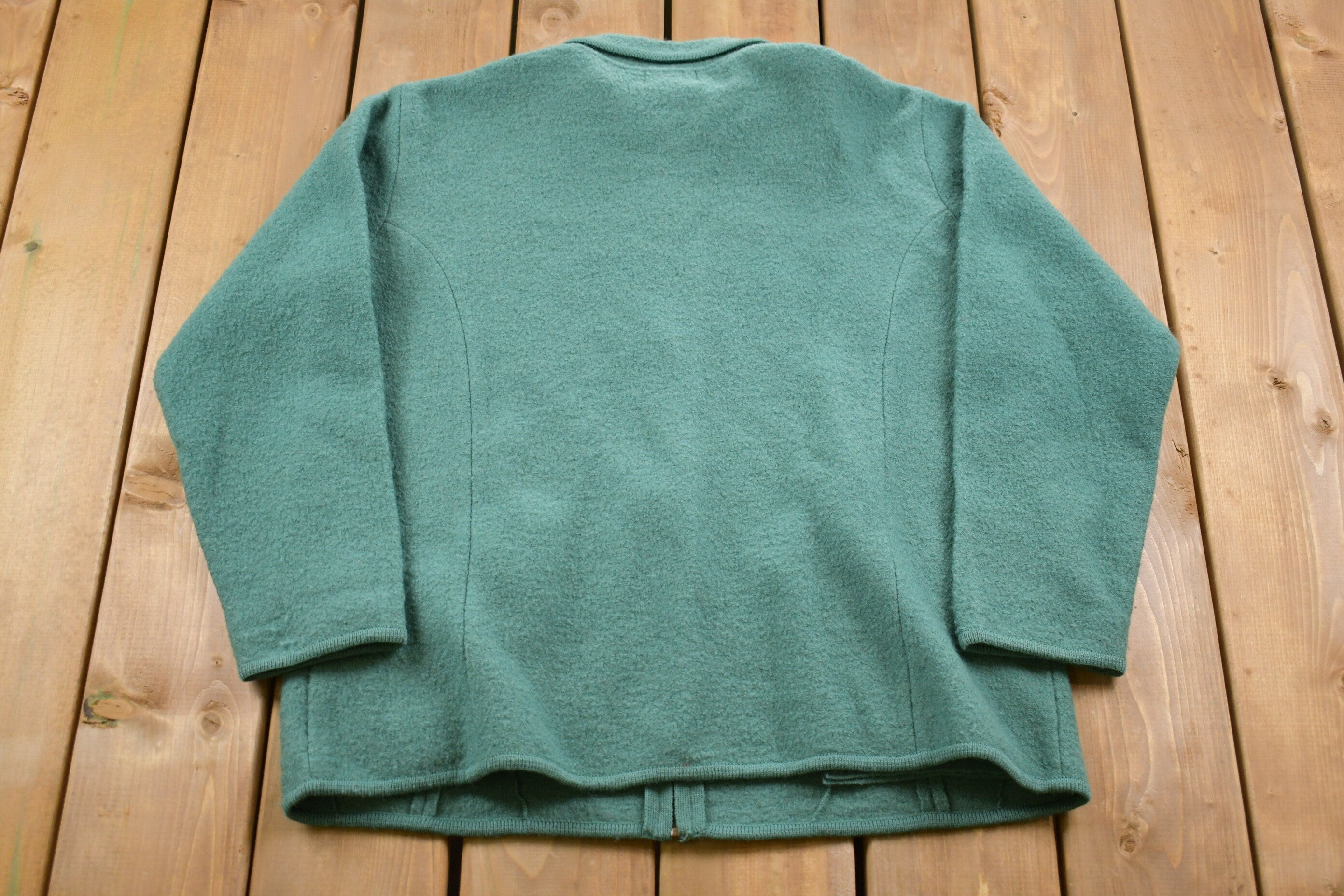 Vintage 1990s Tabi Wool Zip Up Sweater