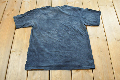 Vintage Y2K The Mountain Dolphins Moon Tie Dye T-Shirt Mens S