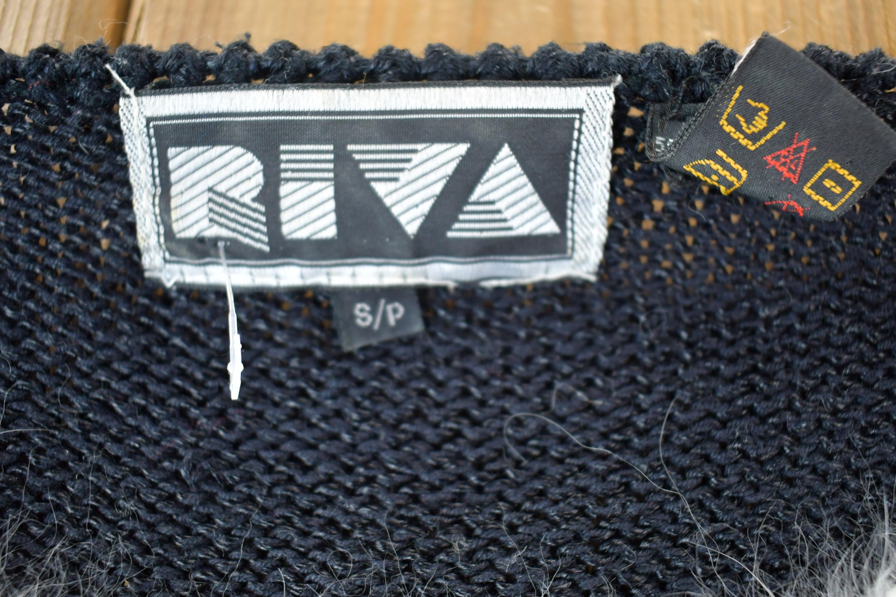 Vintage 1990s Riva Knit Crewneck Sweater