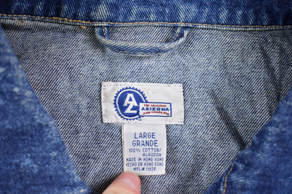 Vintage 1980s Arizona Denim Jean Jacket