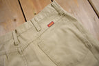 Vintage 1970s Rustlers Khaki Trousers Size 36 x 30