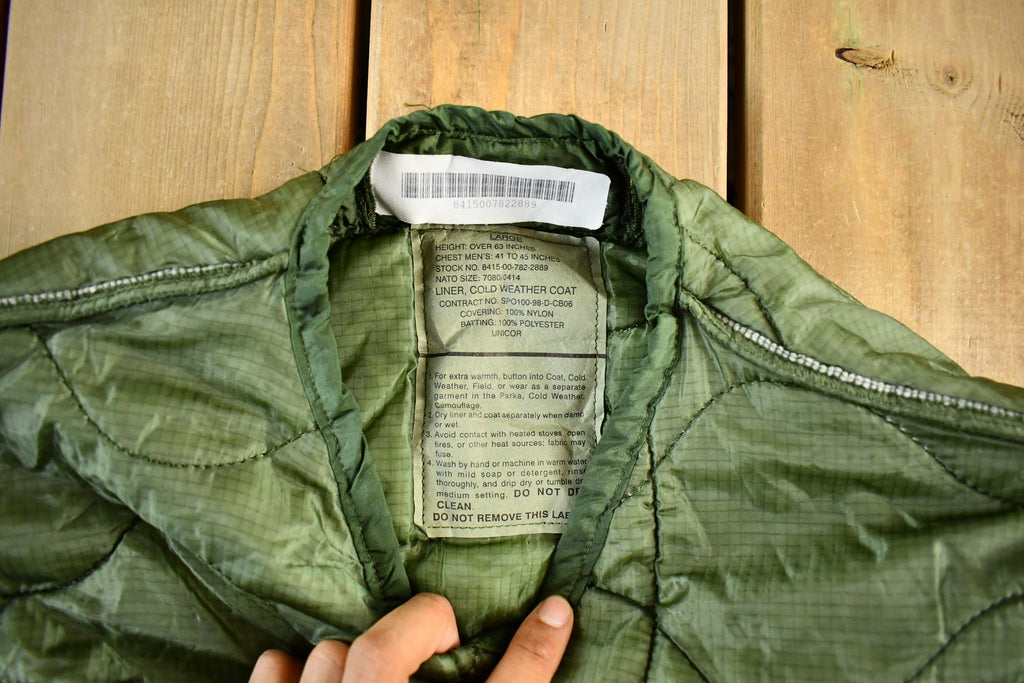 Vintage 2000s Military Liner Jacket Men's Large