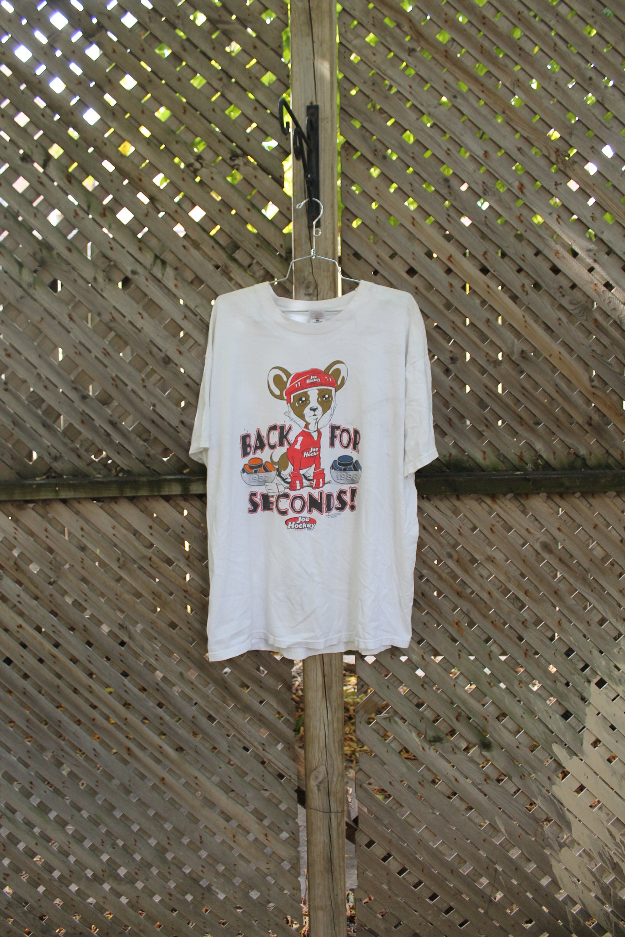 Vintage 1998 Joe Hockey Back For Seconds! T Shirt