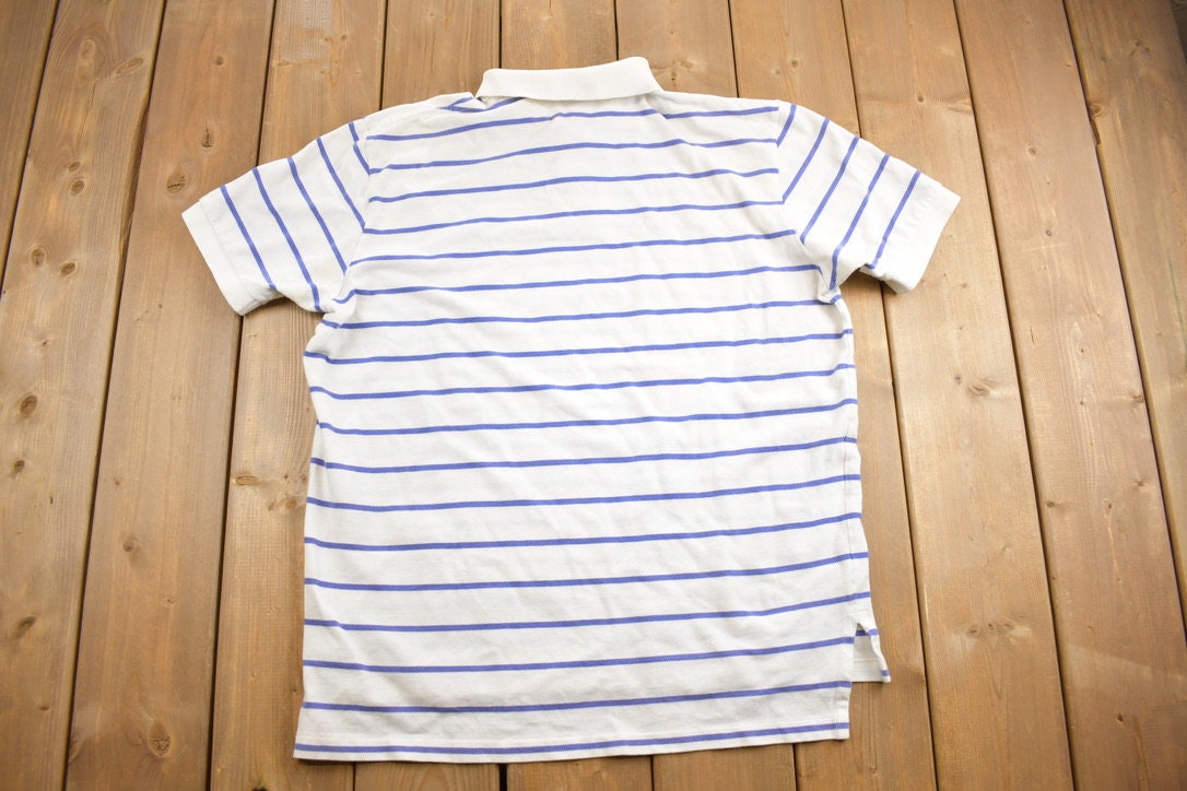 Vintage 1990s Polo Striped Golf Shirt