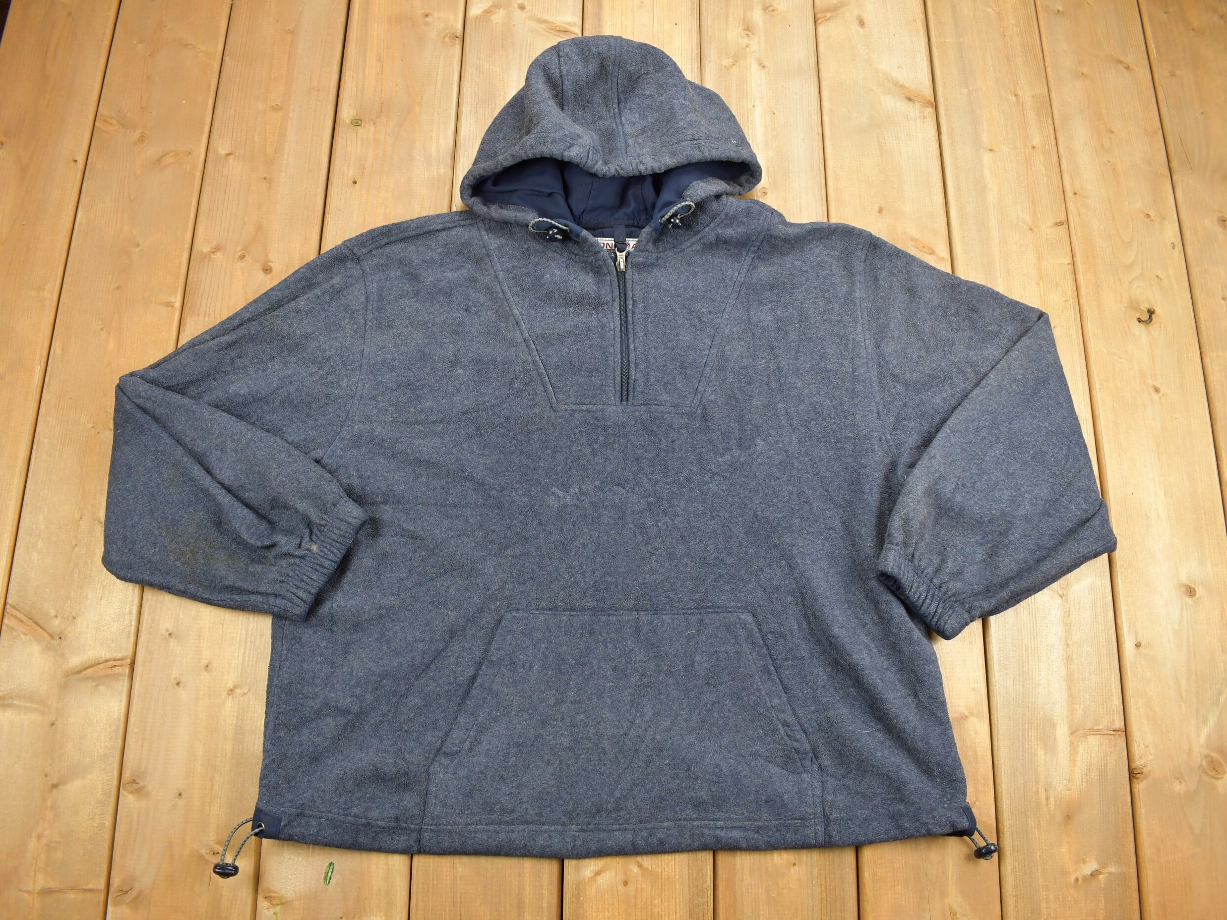 Vintage 1990s Sonoma Sport Quarter Zip Hoodie