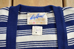 Vintage 1960s Roylon Lady Anne Knit Women's Button Up Shirt