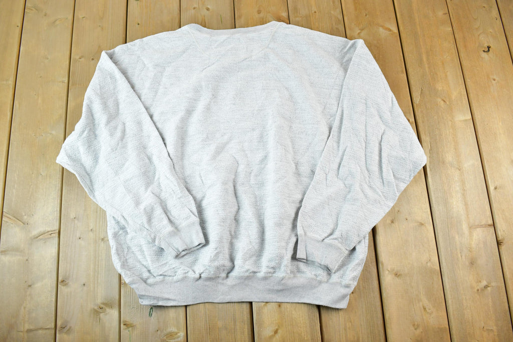 Vintage 1990s GAP 755 Athletic Souvenir Crewneck Sweatshirt Made In USA