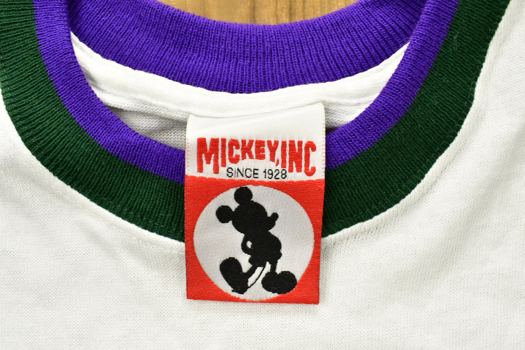 Vintage Mickey INC Disney Athletics Embroidered T-Shirt