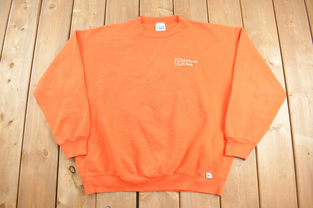 Vintage 1990s Discus Athletics Falcon Club Crewneck Sweatshirt