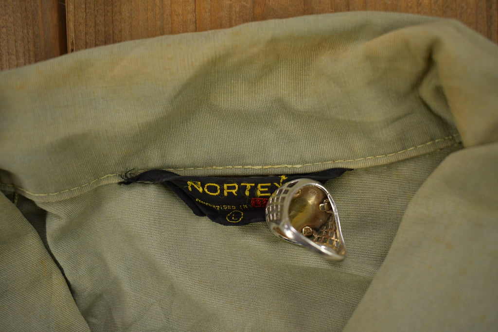 Vintage 1970s Nortex Distressed Windbreaker Jacket