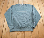 Vintage 1990s Champion Reverse Weave Embroidered Crewneck Sweatshirt Made In USA