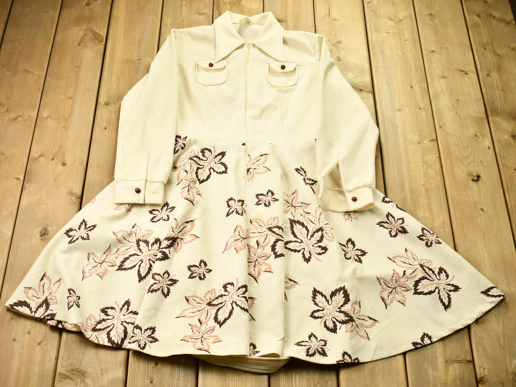Vintage 1970s Floral Dress