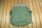 Vintage 2000s Mossy Oak Tree Camo Button Up Shirt Men's XL
