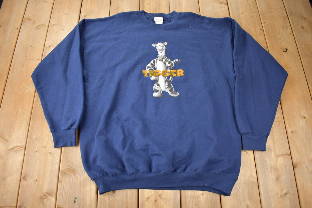 Vintage 1990s Tigger Winnie The Pooh Disney Crewneck