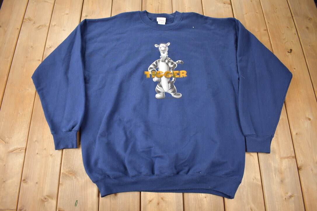 Vintage 1990s Tigger Winnie The Pooh Disney Crewneck