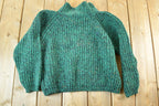 Vintage 1980s Gap 100% Wool Knit Sweater Womens M