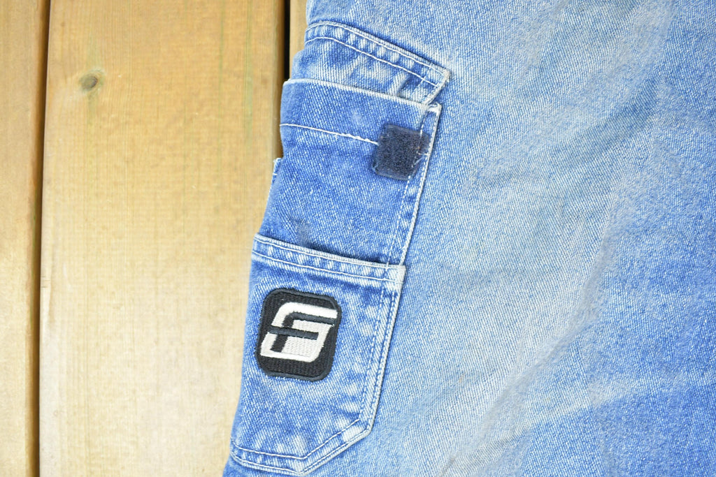 Vintage 1990s Fubu The Collection Denim Hip Hop Jeans Size 38 x 30
