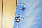 Vintage 1990s Fubu The Collection Denim Hip Hop Jeans Size 38 x 30