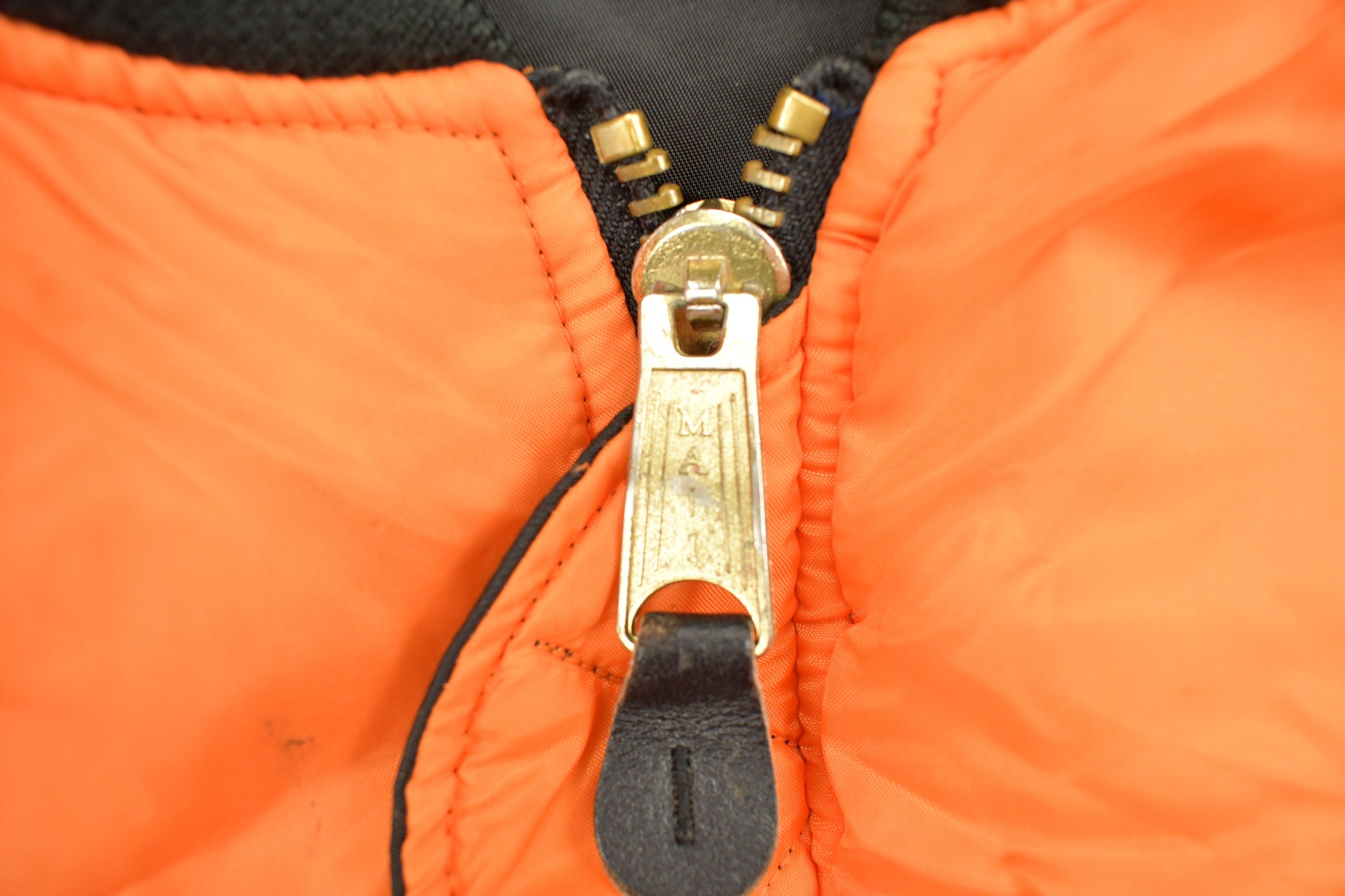 Vintage 1990s Reversible MA-1 Military Ultra Force Flyer's Bomber Jacket