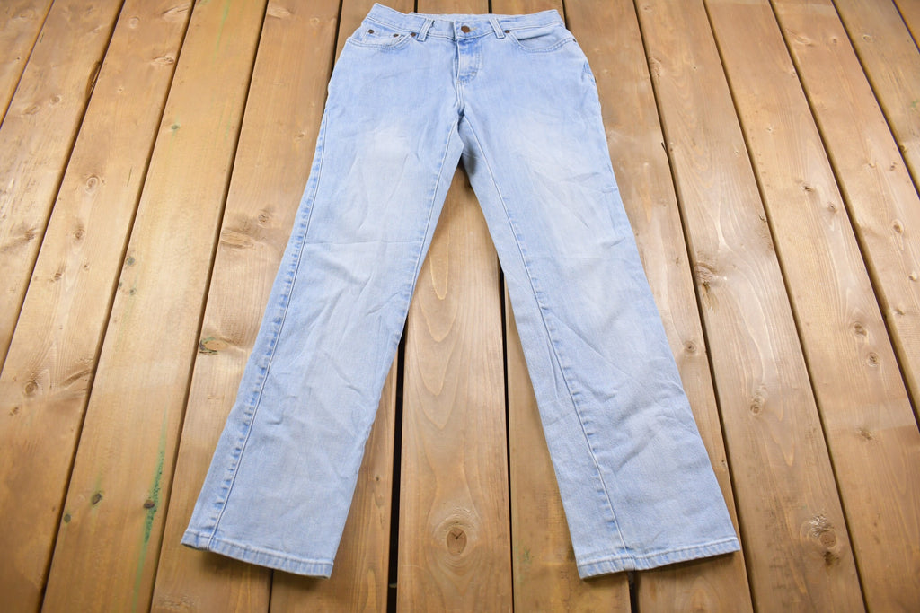 Vintage 1990's Lee Light Wash Blue Jeans 28 x 30