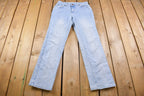Vintage 1990's Lee Light Wash Blue Jeans 28 x 30