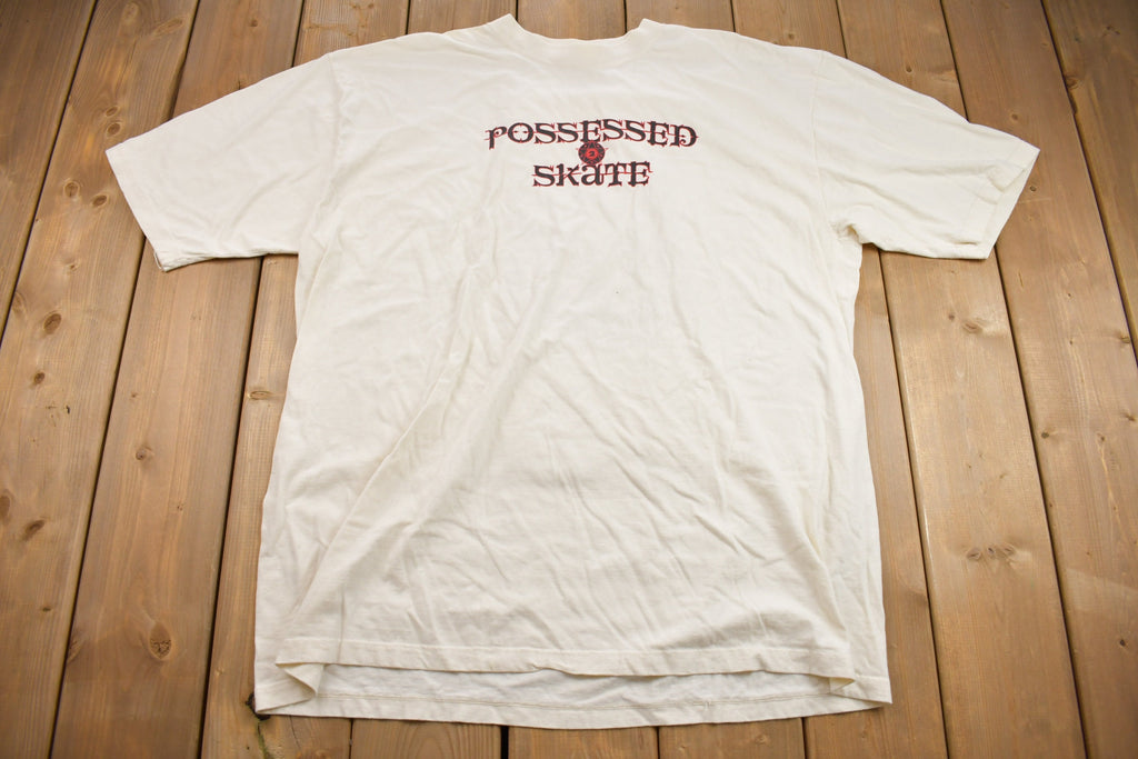 Vintage 1990s Possessed 2 Skate Graphic T Shirt