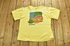 Vintage 1980s Guatemala Panther Graphic T-Shirt