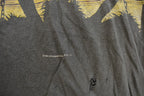 Vintage 1990 Iron Maiden Deaf Sentence Thrashed Band T-Shirt Men's Large