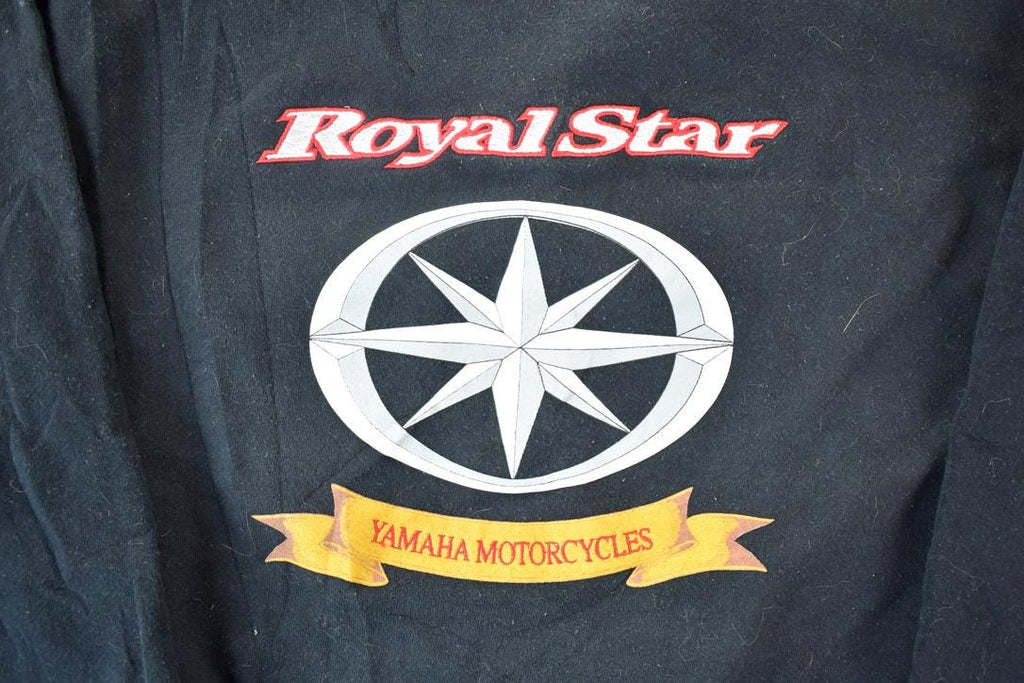 Vintage 1990s Yamaha Motorcycles Royal Star Heavy Cotton Crewneck Sweatshirt