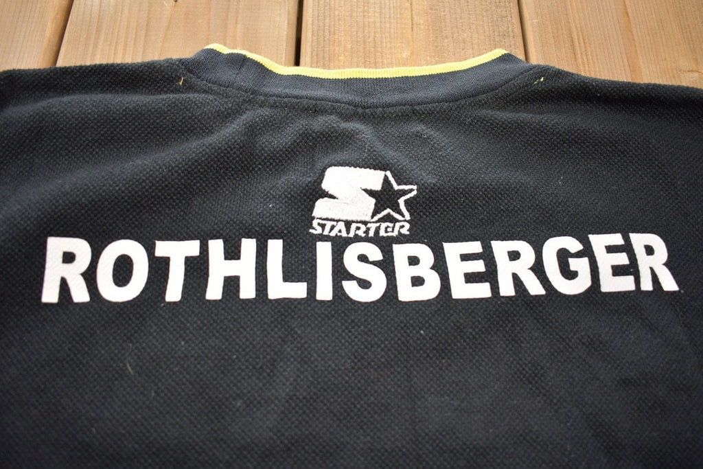Vintage 1990s Pittsburgh Steelers Rothlisberg NFL Kids Starter Crewneck