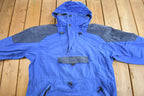 Vintage 1990s Obermeyer Ski Wear Anorak Jacket / Winter / Streetwear / 90s Ski Jacket / Half Zip