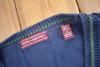 Vintage 1990s John Ashford Knit Cardigan Sweater