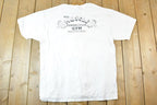 Vintage 1990s State Powerlifting Drug Free Souvenir T-Shirt Men's L