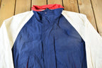 Vintage 1990s American Eagle Blank Windbreaker Jacket /