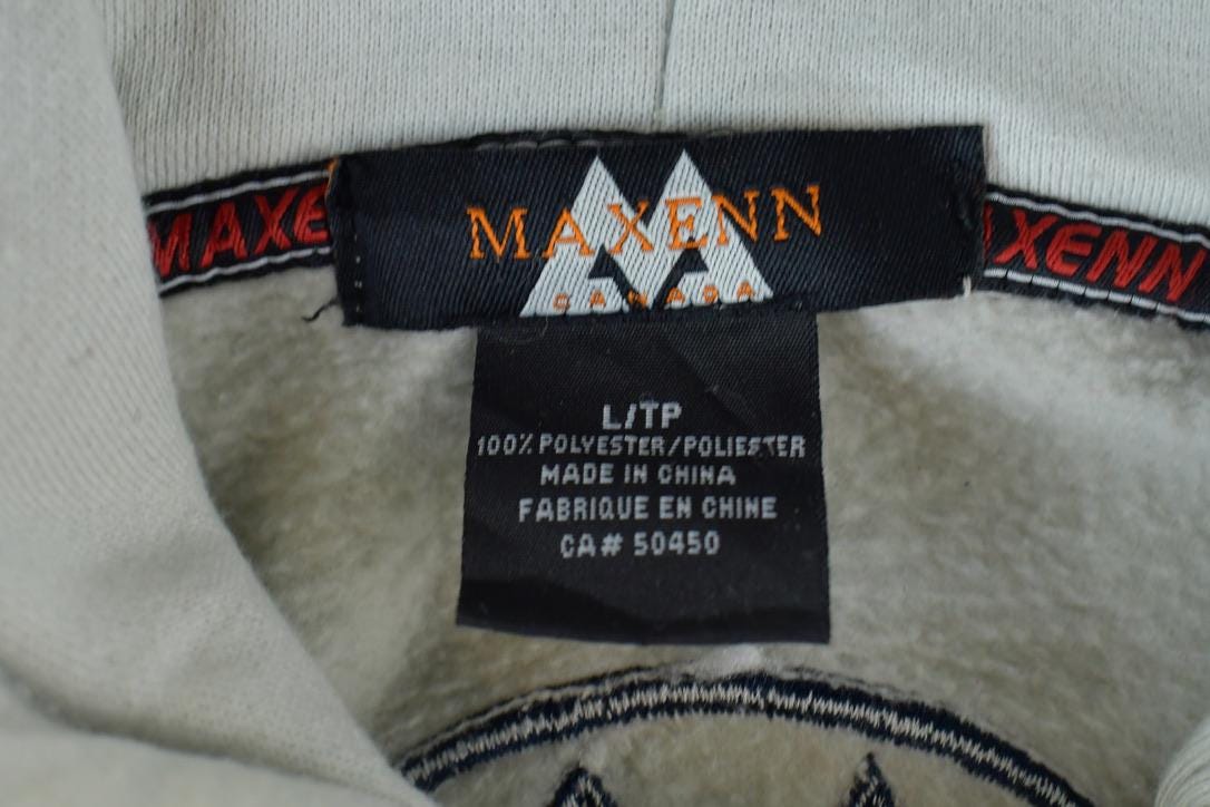 Vintage 1990s Maxenn Athletic 88 Graphic Hoodie Vest