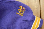 Vintage 1990s Minnesota Vikings NFL Lee Sport Heavy Cotton Crewneck Sweatshirt / Made In USA / Football / Embroidered Sportswear / Americana