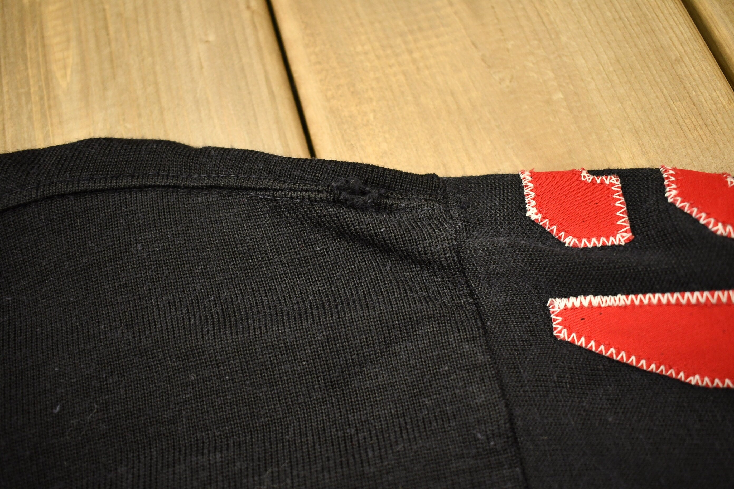 Vintage 1970s Holiday Hockey Clinic Jersey