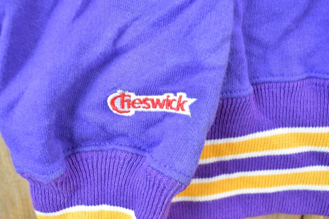 Vintage 1990s Candor Track 10 Cheswick University Collegiate Crewneck