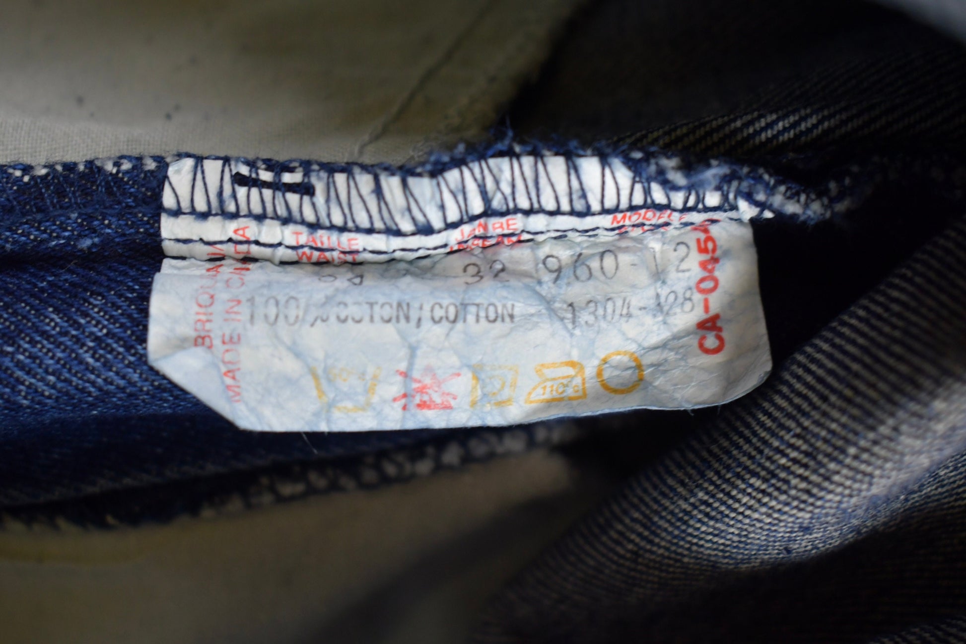 Vintage 1980's Liason Jeans Deadstock Blue Jeans 29 x 32