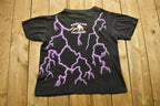 Vintage 90's American Thunder Follow Nobody Graphic Lightning T-Shirt