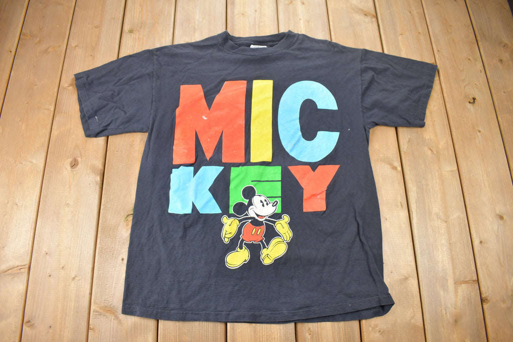 Vintage 1990s Mickey & Co Mickey Mouse Graphic T-Shirt