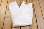 Vintage 1990s Levi 551 Red Tab Jeans Size 32 x 30